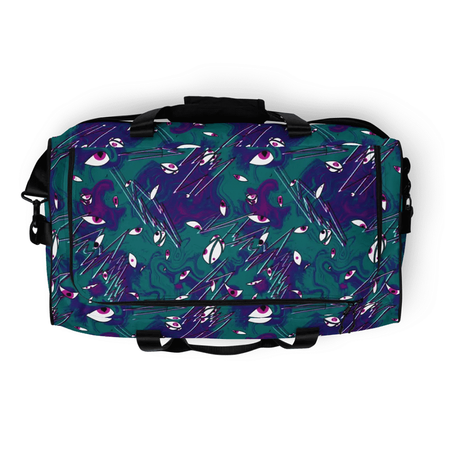 Eyes and Lightning Magic Duffle Bag (Overdose Colours) product image (7)