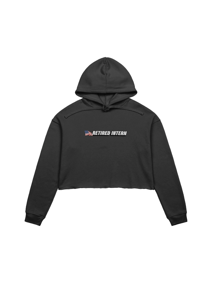 Retired Intern Cropped Hoodie product image (1)