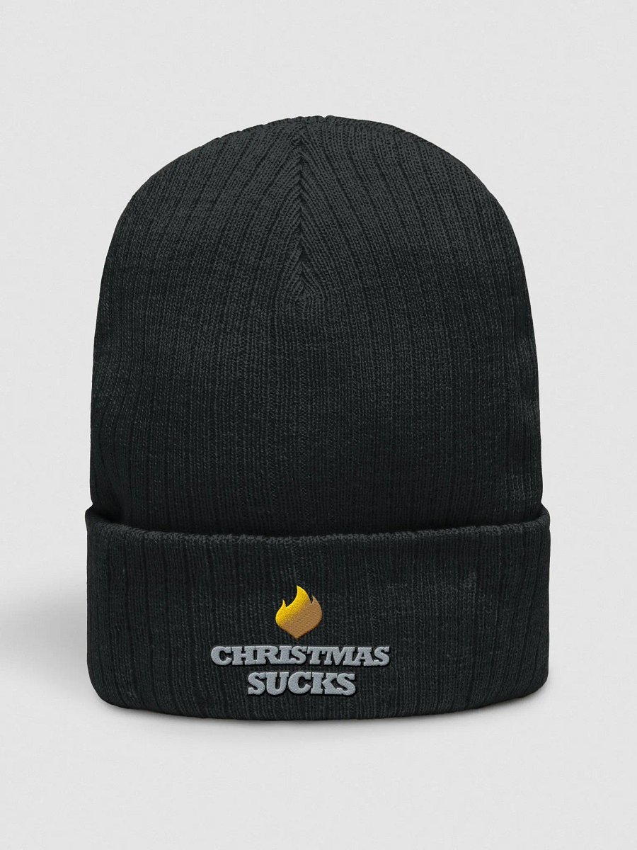 Christmas Sucks (Silver & Gold) - Blackfire Beanie product image (1)