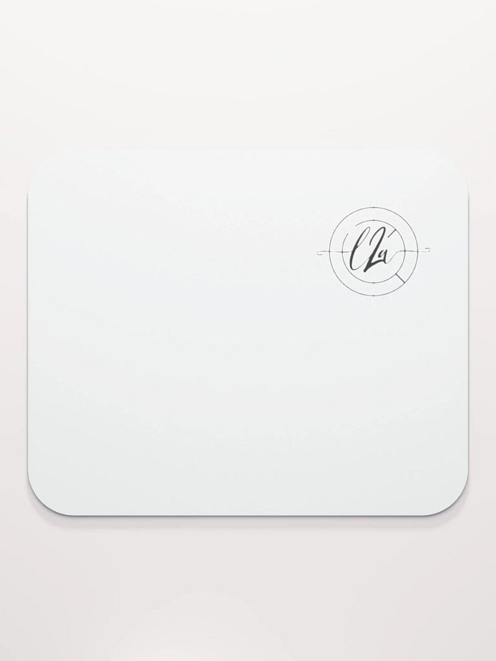 Lrn2aim Reticle White Mousepad product image (2)