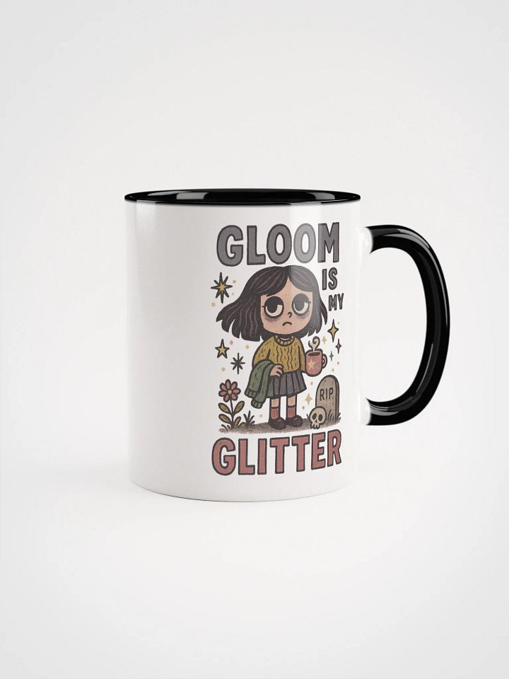Gloom Is My Glitter Accent Mug product image (1)