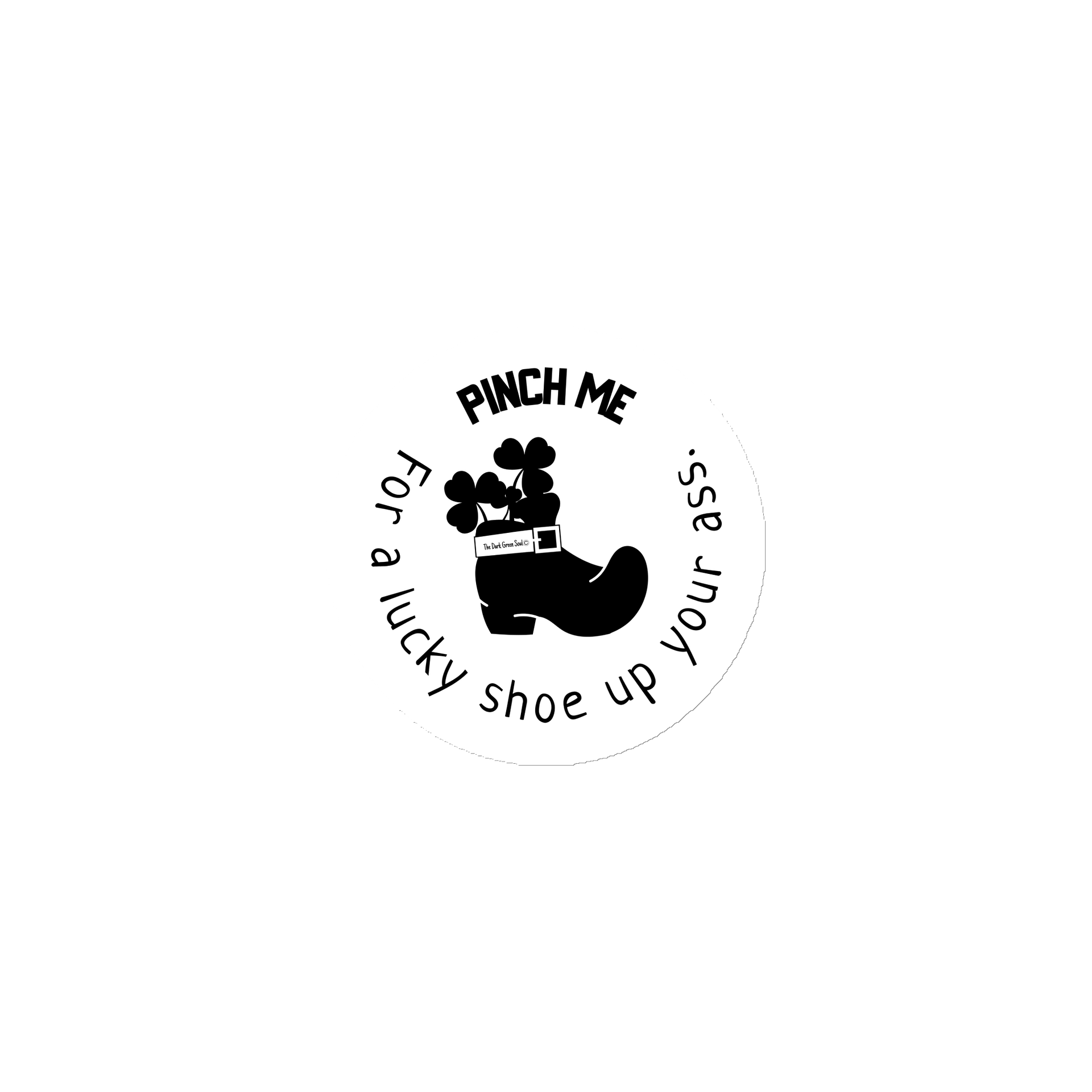 Lucky Shoe Black - Magnet product image (1)