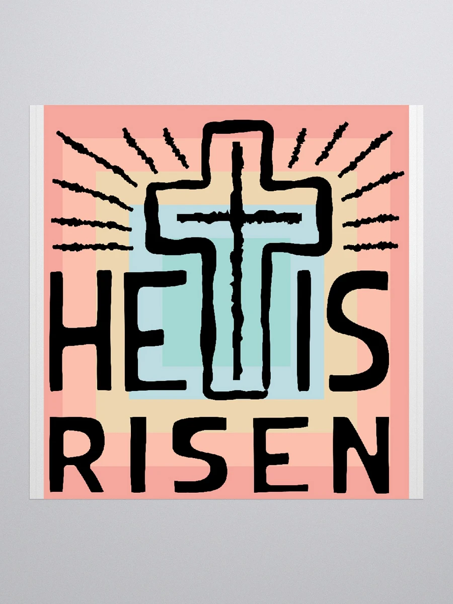 He Is Risen Sticker product image (2)