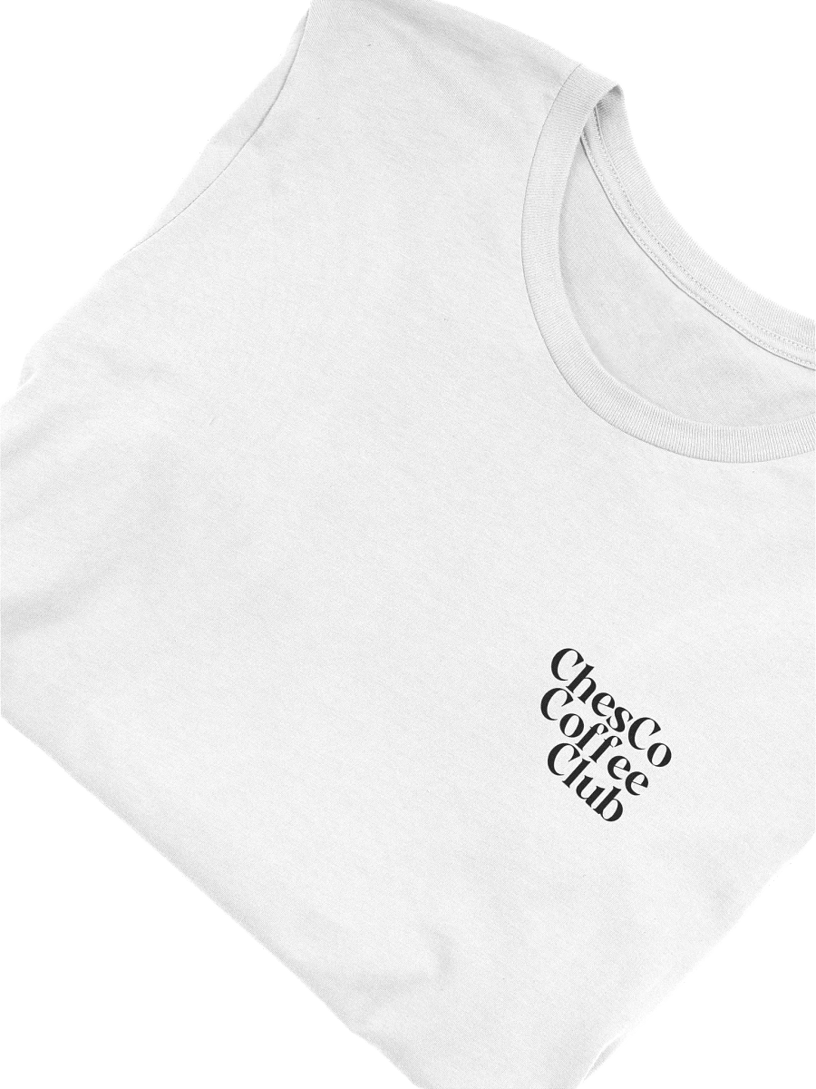 ChesCo Coffee Club Tee (White) - LIMITED product image (5)