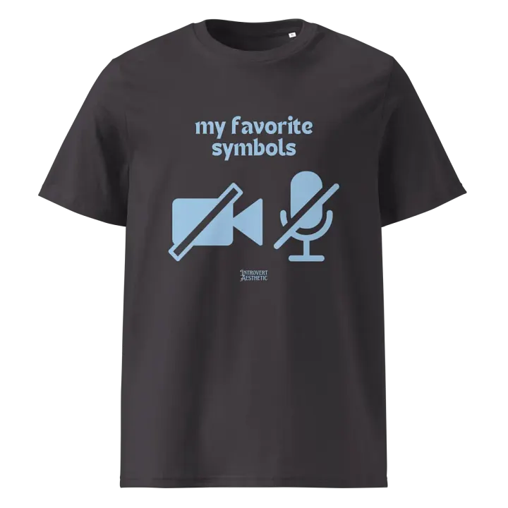Silent Statement Organic Tee product image (1)