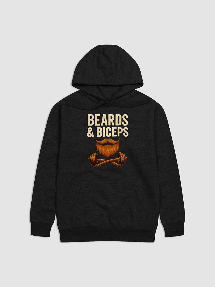 Beards & Biceps Illustrated Hoodie product image (1)