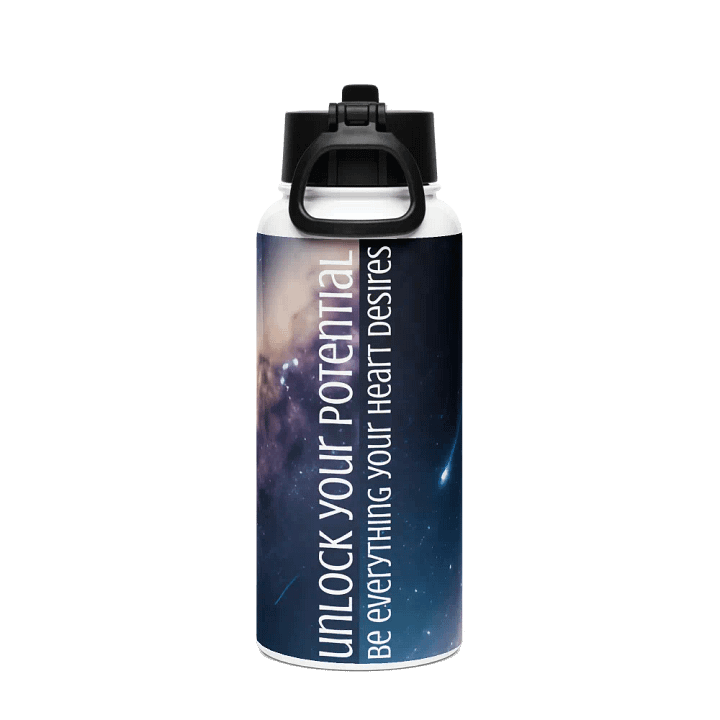 DO IT ALL Stainless Steel Water Bottle with Straw Lid product image (2)