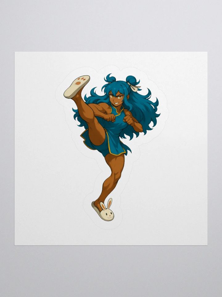 Bunny Kick Sticker Delight product image (1)