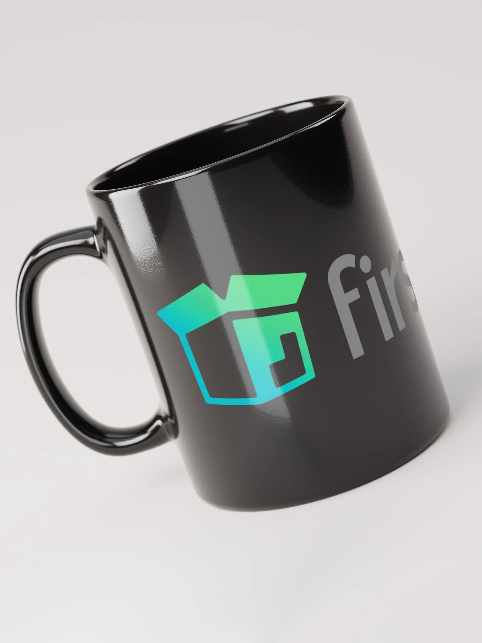 Black Glossy Mug product image (4)