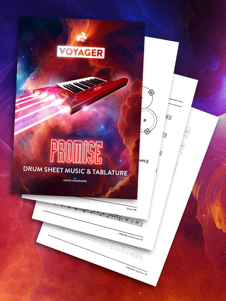 Voyager – PROMISE Drum Transcription product image (1)