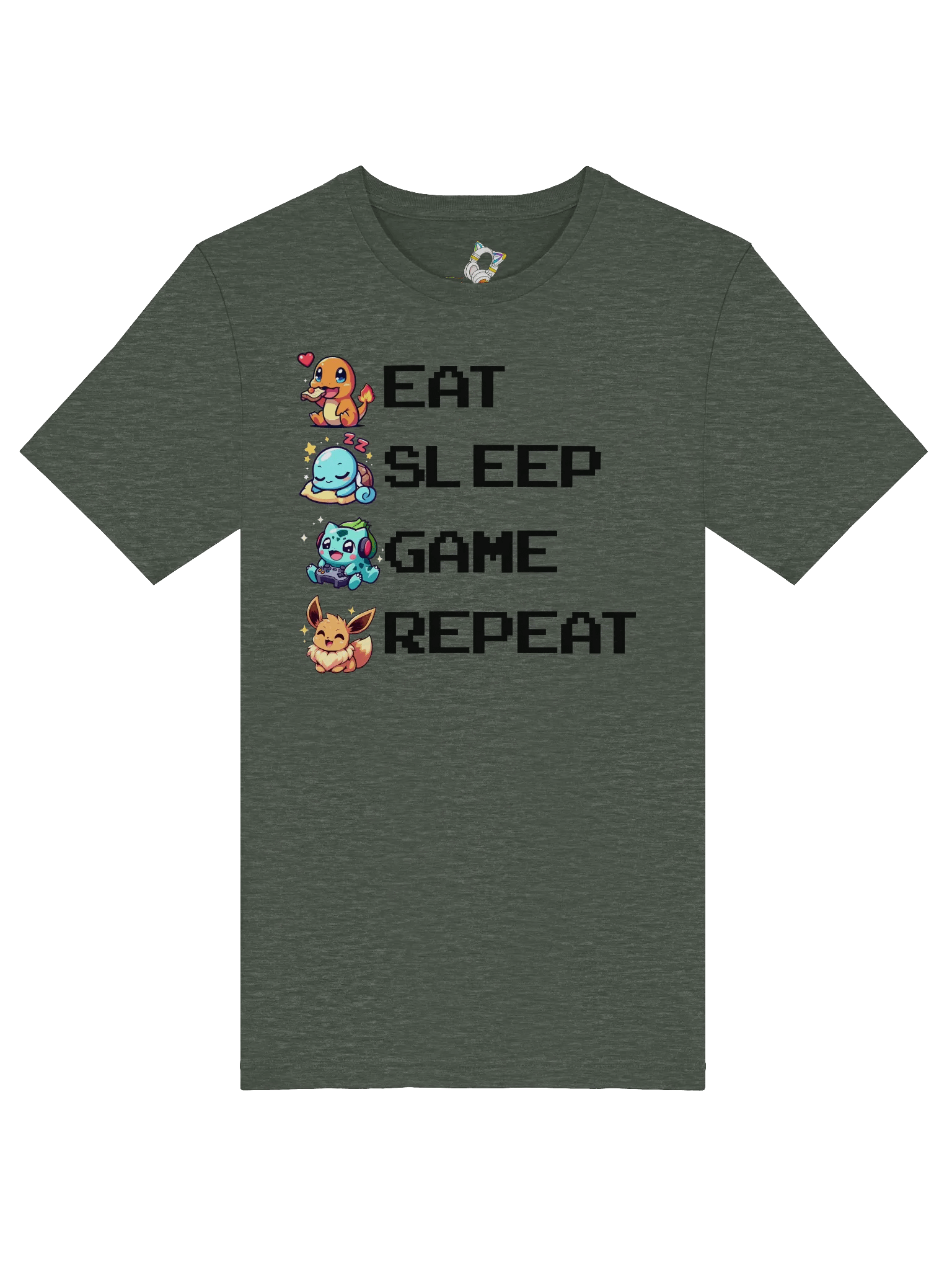 Eat. Sleep. Game. Repeat. Tee product image (51)