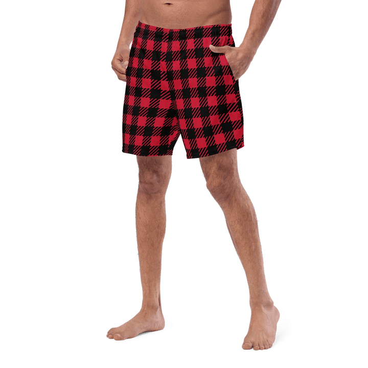 Plaid Paradise Swim Shorts product image (2)