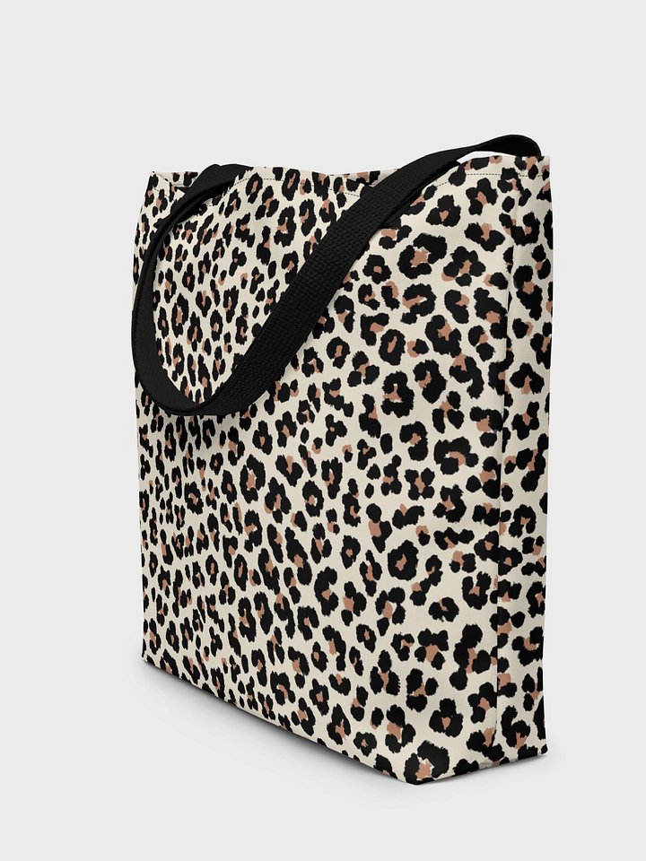 Tote Bag "Abstract Animal Leopard Skin Fur Pattern" product image (2)