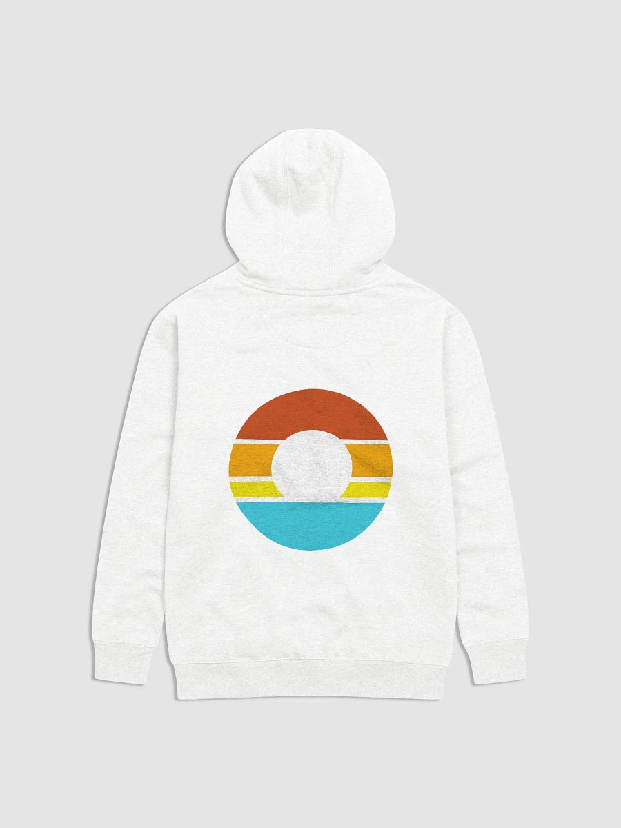 White Sunset Comfort Unisex Hoodie product image (1)