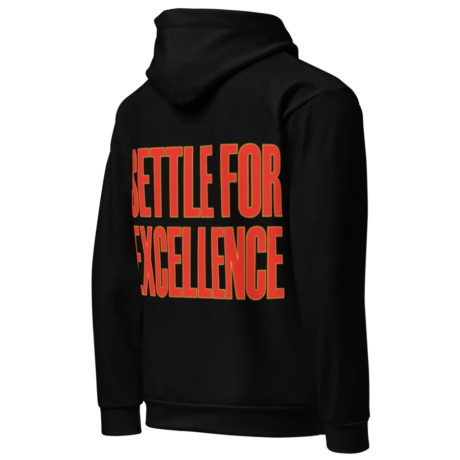 Manchester United - Settle For Excellence - BLACK - Unisex Hoodie product image (4)
