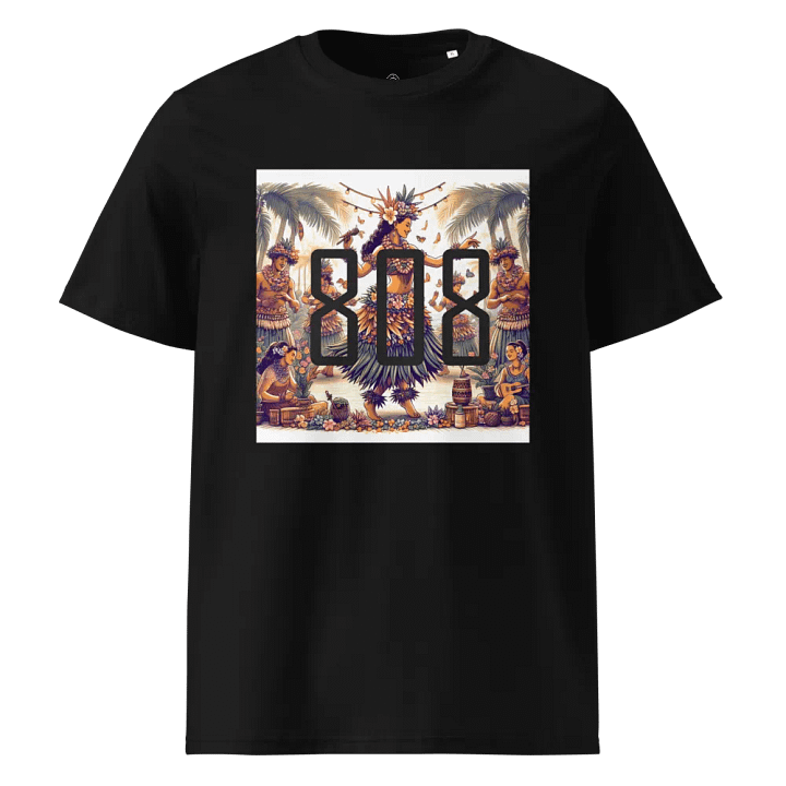 Hawai'ian Hula 808 Organic T-shirt product image (1)