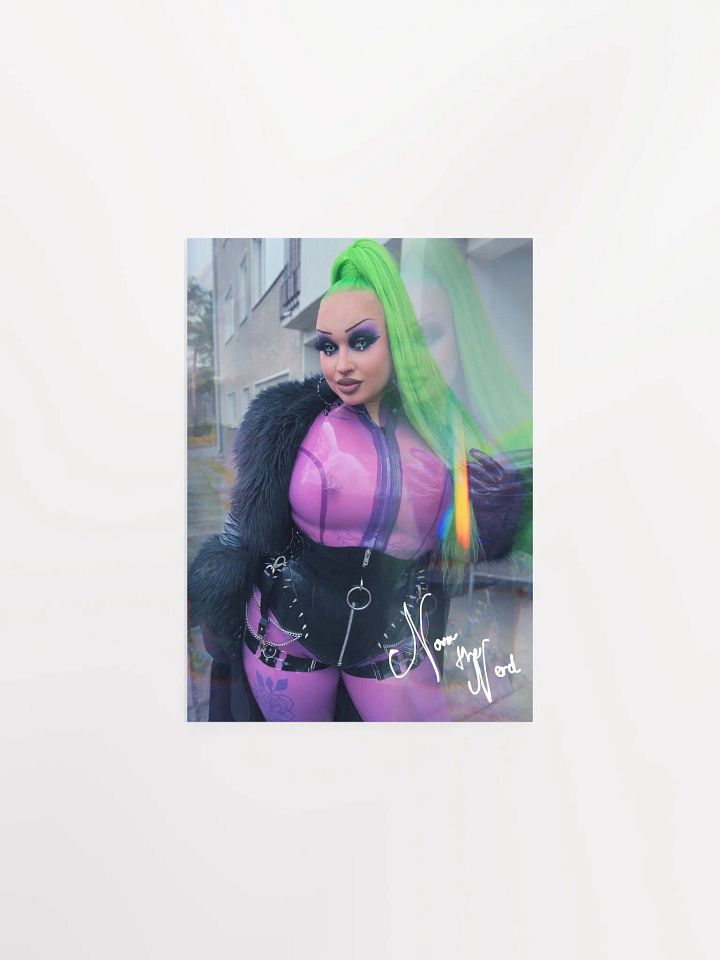 Poster with Nova Lilac Latex product image (1)