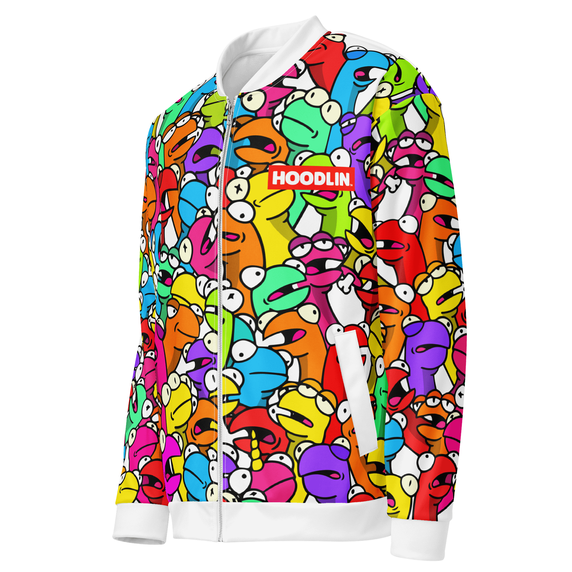 Batched Hoodlin Jacket - Black Base product image (4)