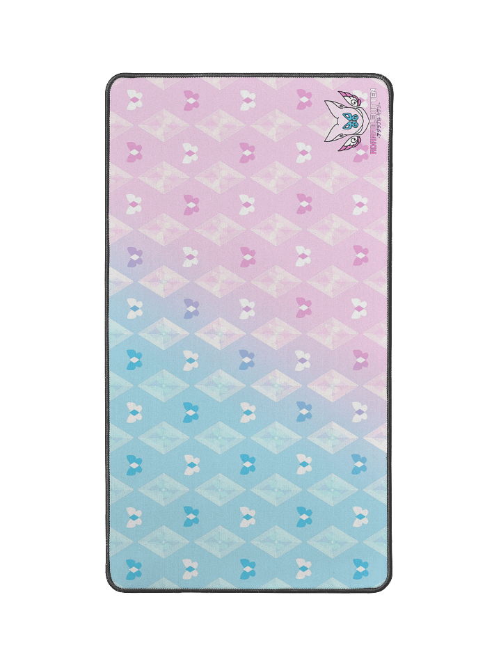12 x 22 Desk Mat - AdarableKitten Crystal Butterflies product image (2)