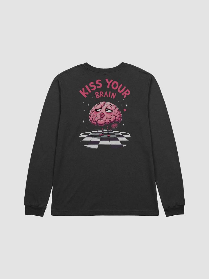 Kiss Your Brain Anthro Brain Long Sleeve Tee product image (2)