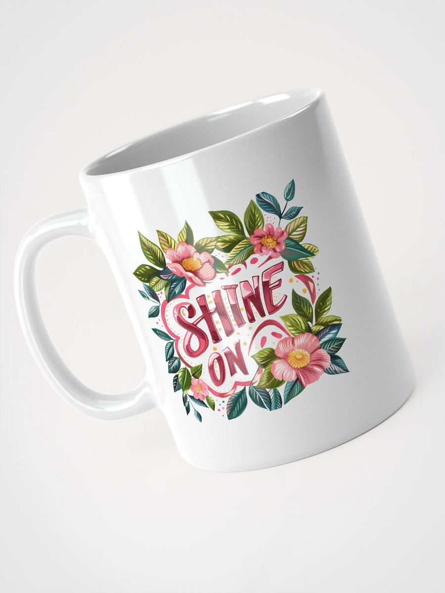 Shine On Floral Positive Coffee Mug product image (3)