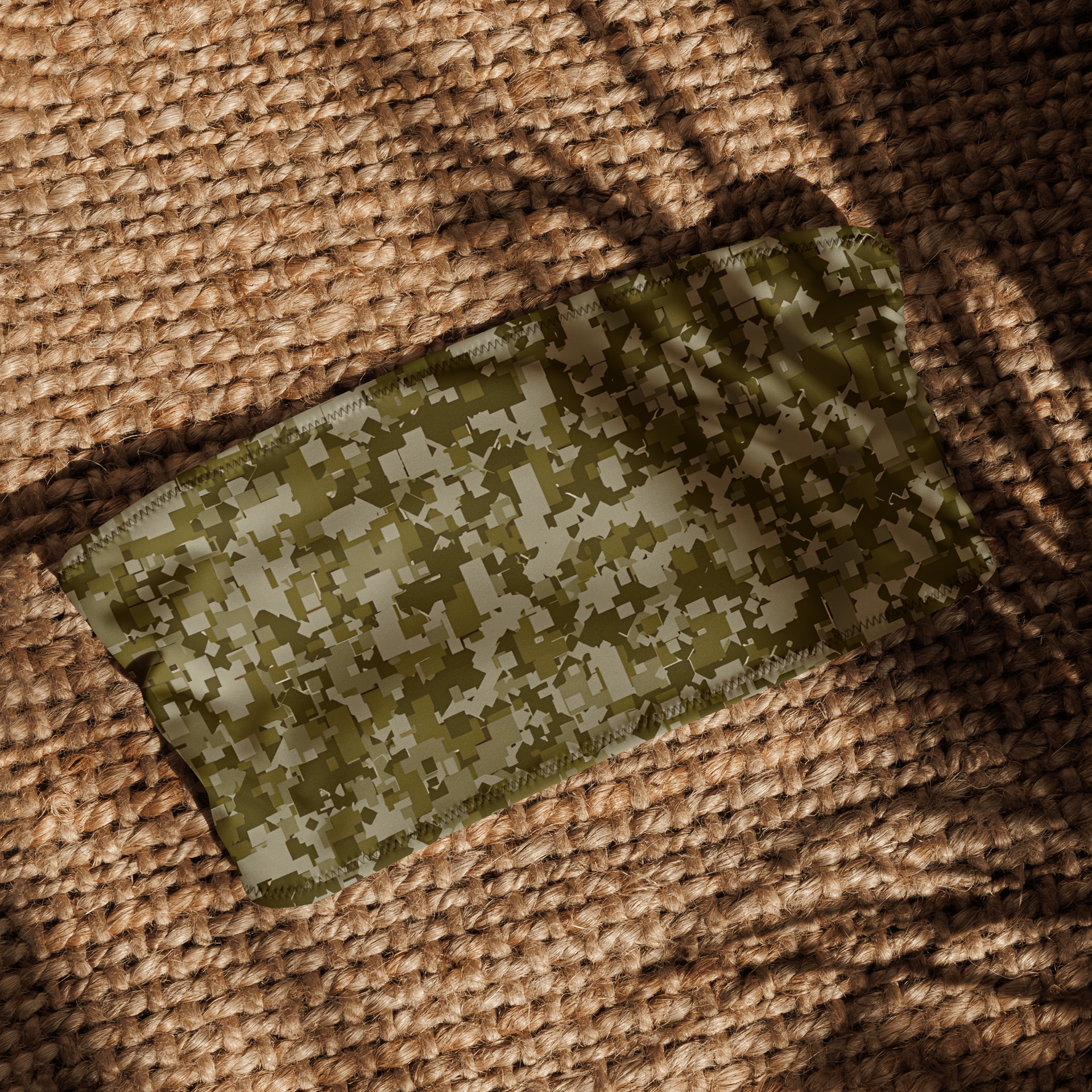 Pixelated Camo Dreams Bandeau Bikini Top product image (2)