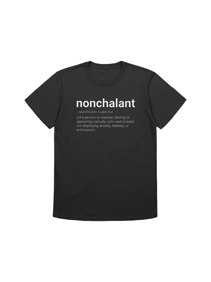 Nonchalant vibes 02 T-Shirt product image (1)