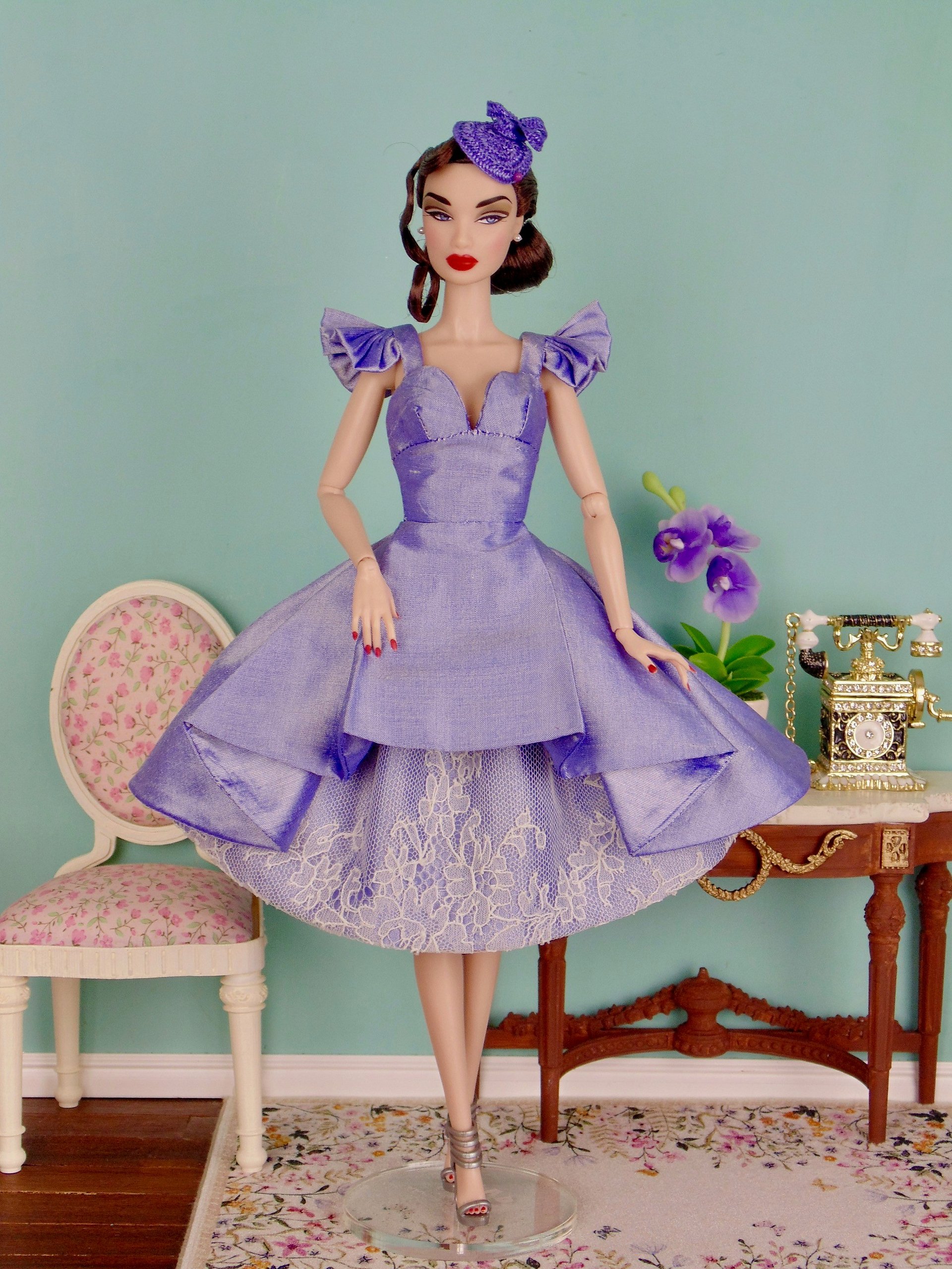 Jessica sewing pattern for 12" fashion dolls product image (5)