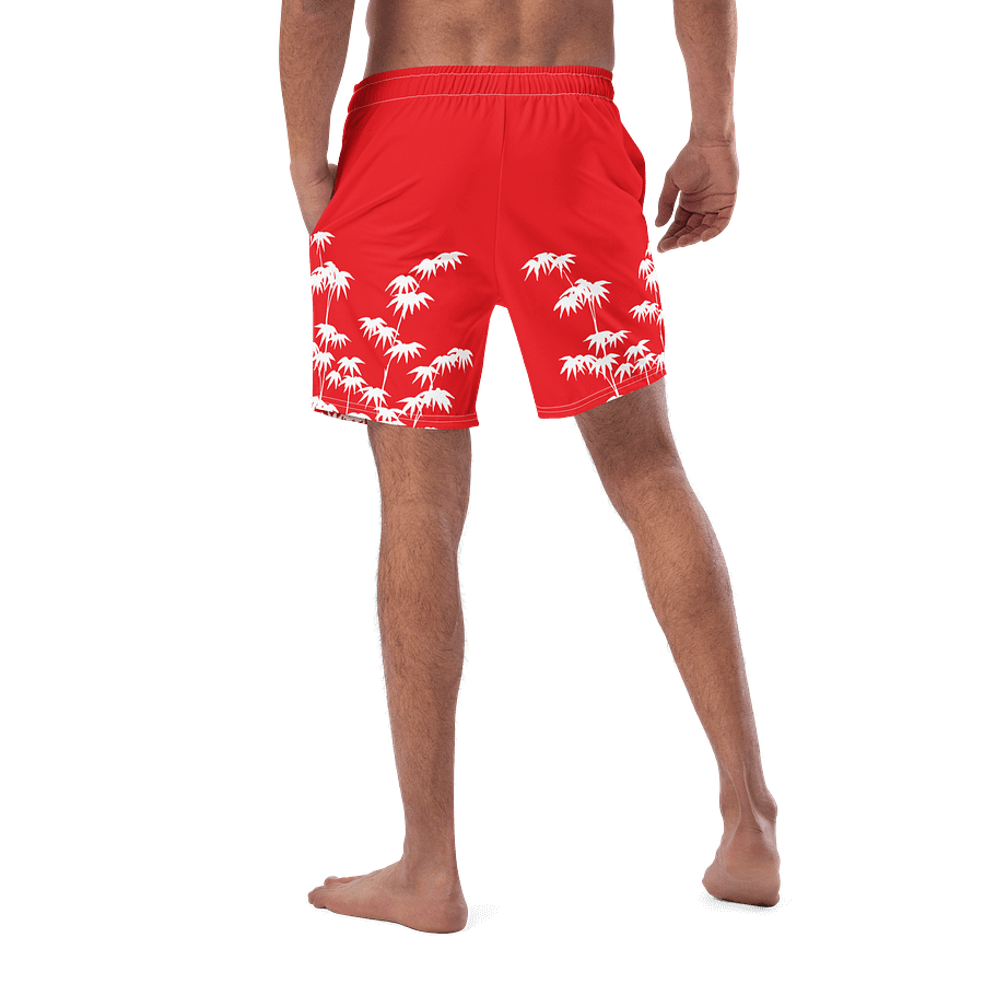 Blood Red Bamboo Ninja Swim Trunks product image (5)