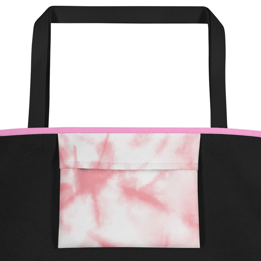 Large Tote Bag w/ Pocket-Cool Beans & Cooler Cats product image (2)