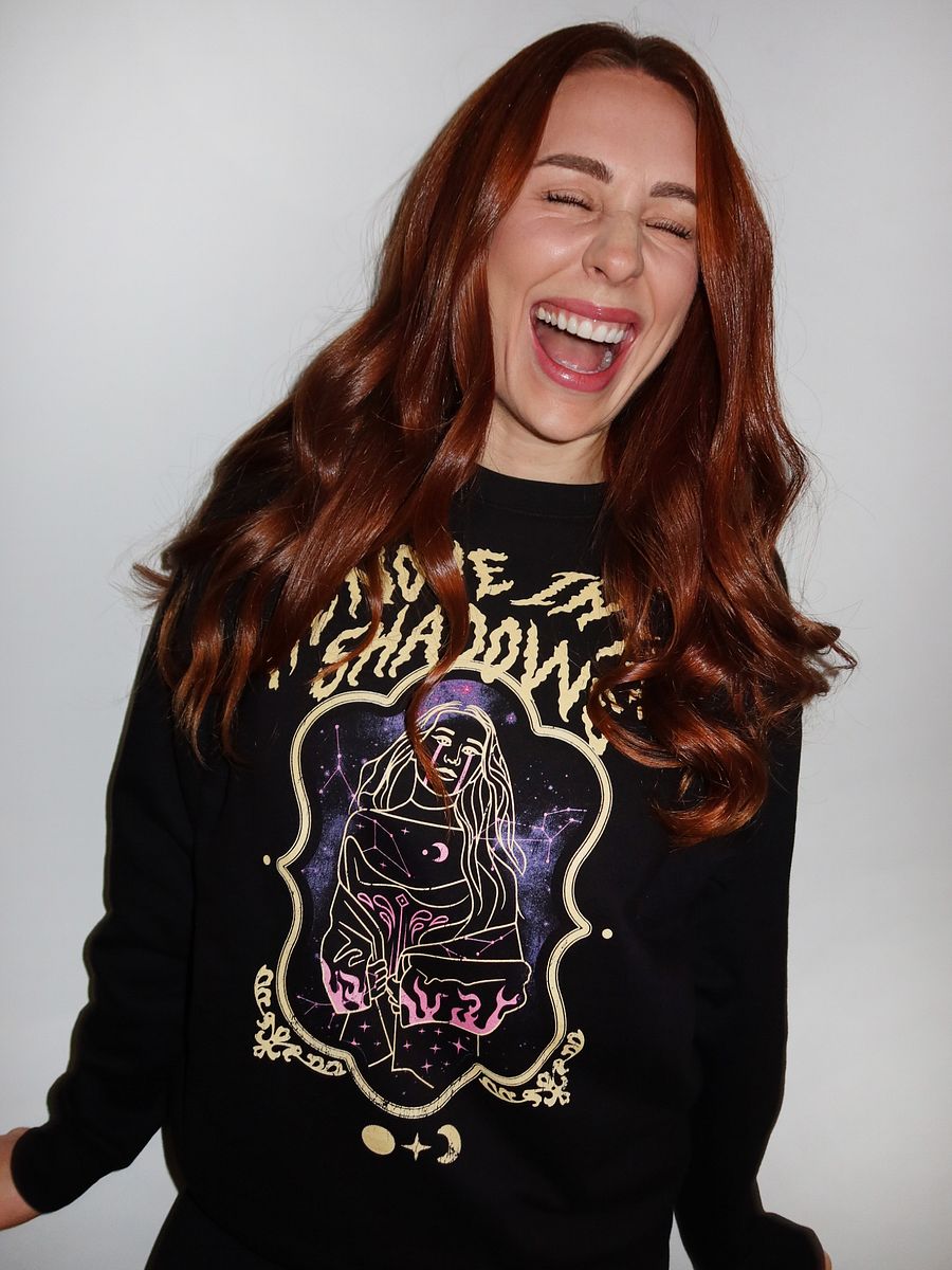 Vintage We Move In The Shadows Crew Neck Sweatshirt product image (3)