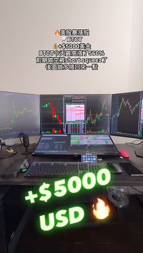 💰+$5000美金🔥美股暴漲股📈BTCT
BTCT今天最高漲了560%
前期做空被short squeez了
後面做多搞回來一點
#美股 #股票 #交易 #daytrader #trader #股市 #港股 #a股 #daytrading #台股 #...