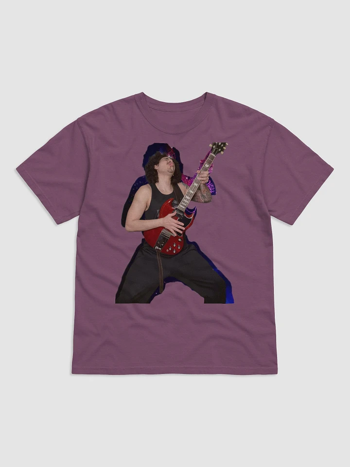 Guitar Pose T Shirt (with universe background) product image (1)
