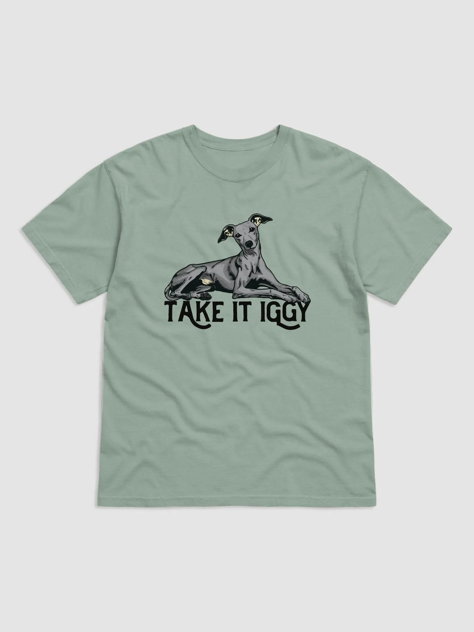 Take It Iggy T-Shirt of an Italian Greyhound | Funny T-Shirt for Iggy Paw-rents product image (4)
