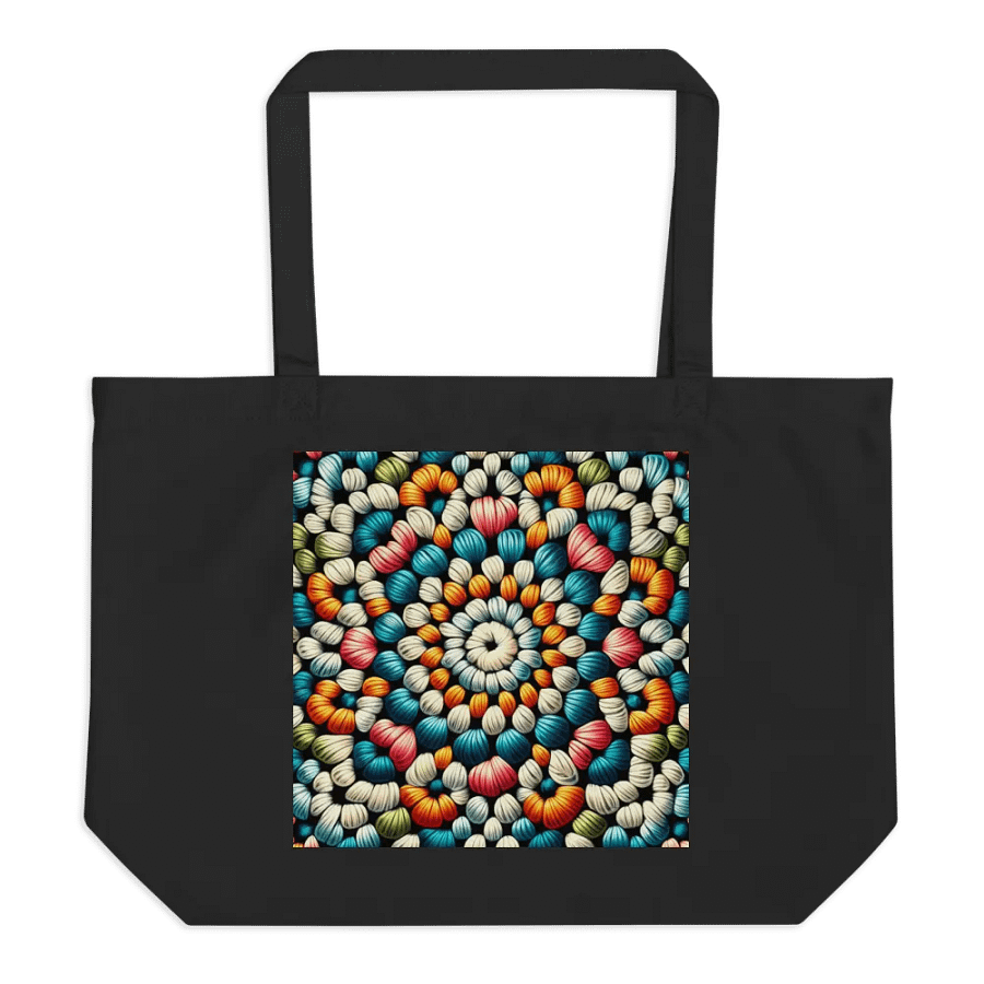 Blue Hues Kaleidoscope Tote product image (6)