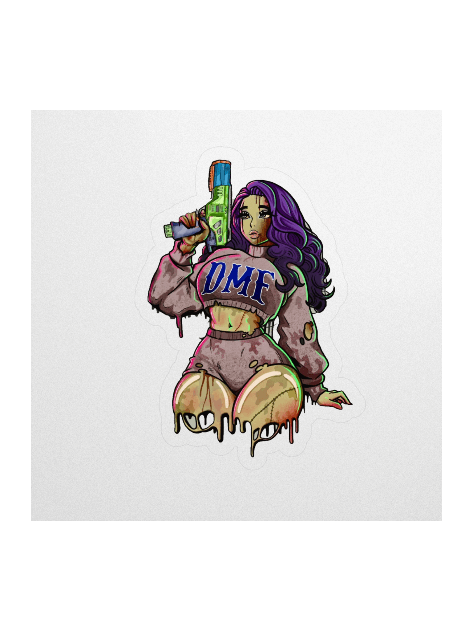 UNDEAD DELILAH STICKER product image (1)