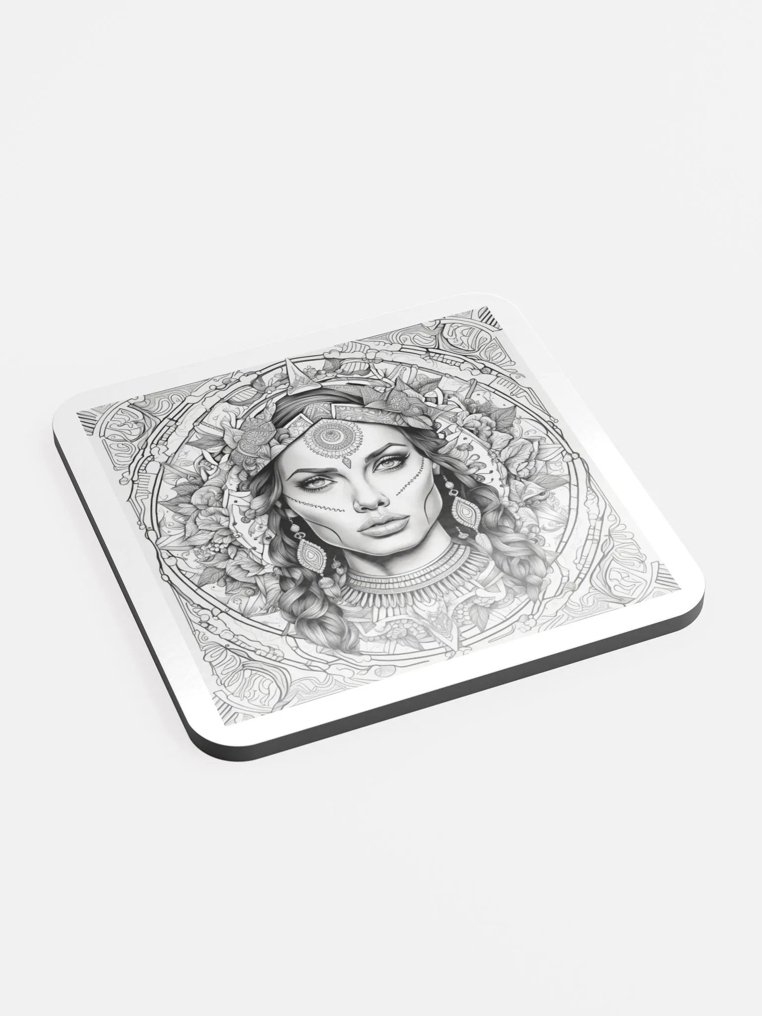 Mandala Muse Cork Coaster Set product image (2)