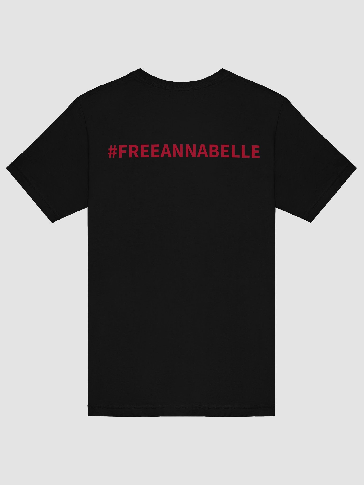 Logo Tshirt with #FreeAnnabelle on Back product image (6)