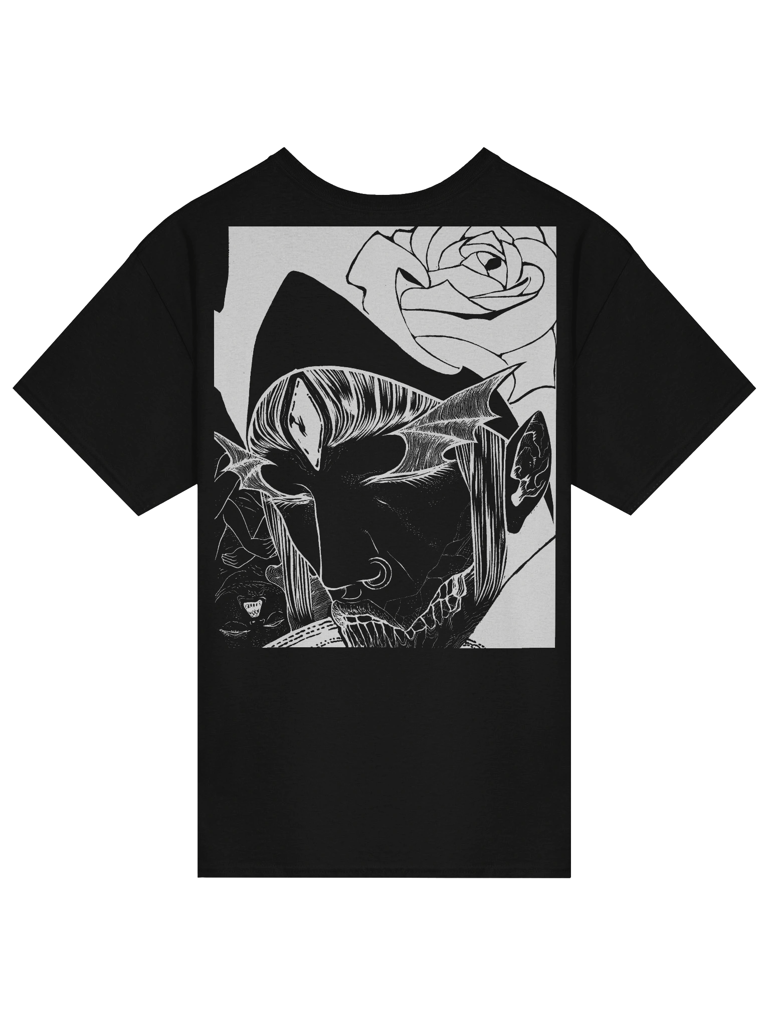 NEKROKVLT Art Series: Rose White Ink. Dual print. product image (3)