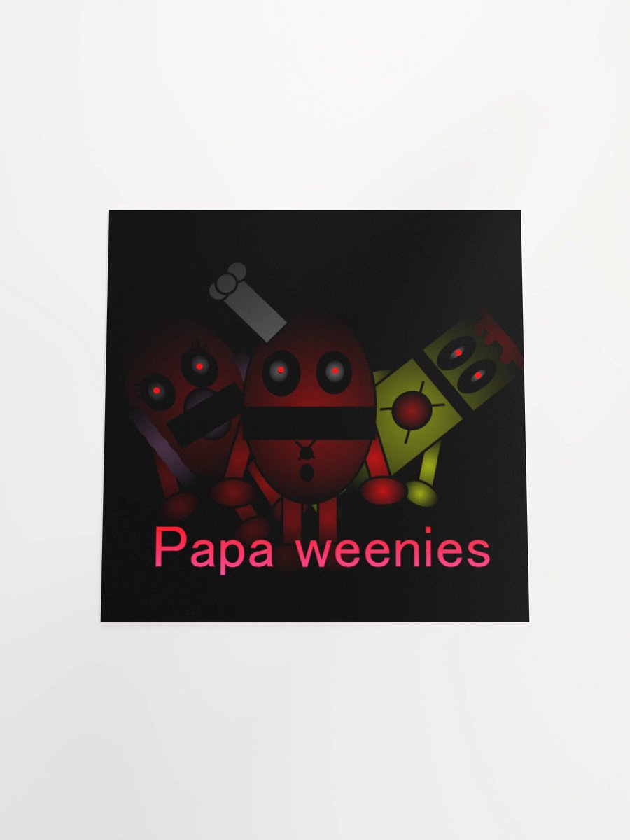 papa weenies poster product image (17)