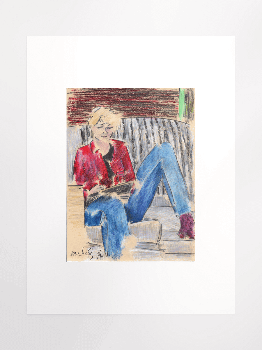 Woman Writing 11.06.85 print product image (2)