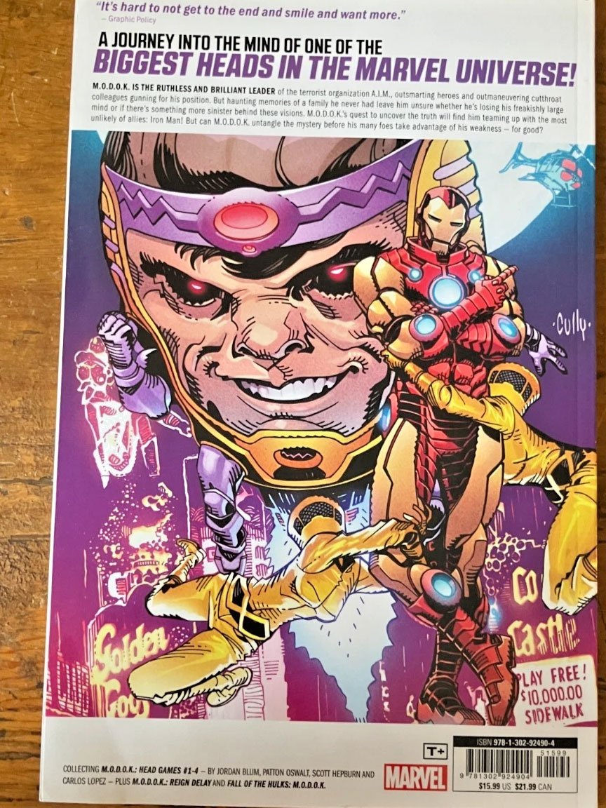 M.O.D.O.K. Head Games tpb product image (2)
