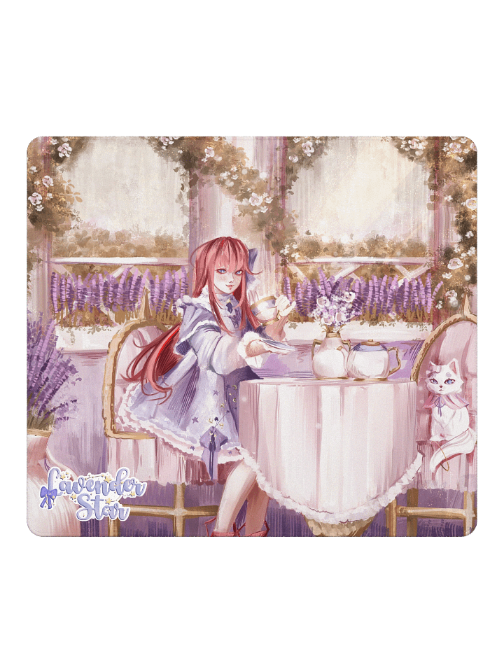 Lavender Star Mousepad product image (4)