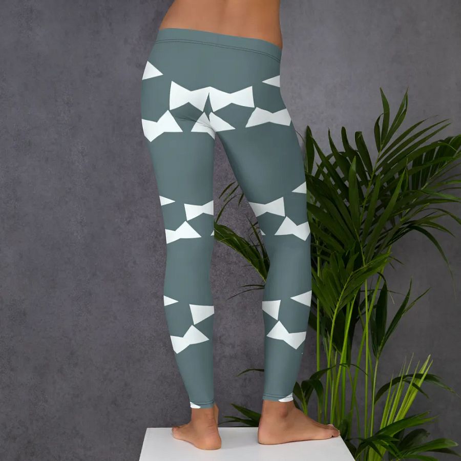 Symmetric Chic: Custom All-Over Print Leggings product image (6)