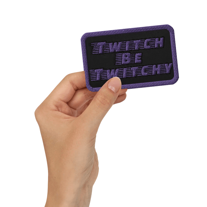 Twitchy Embroidered Patches product image (3)