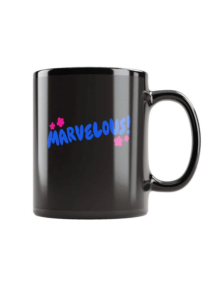 Marvelous! Text Printed Black Coffee Mug product image (1)