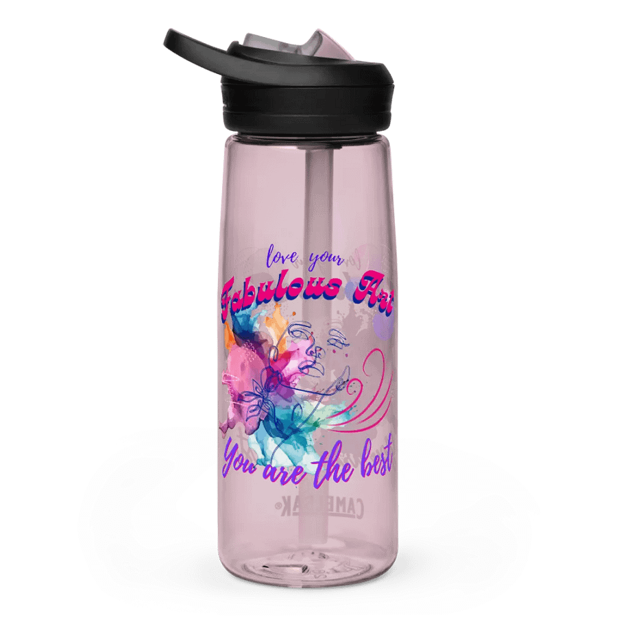 camelbak  water bottle  colorful design for the artist. 'Love your fabuous Art'  Perfect gift for mom, dad, son, daughter colleague, friend who loves arty things product image (4)
