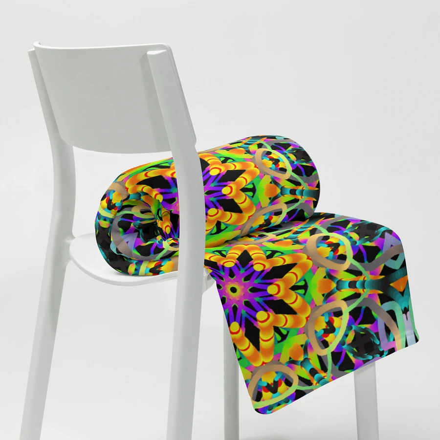 Carnival Kaleidoscope Throw Blanket product image (9)