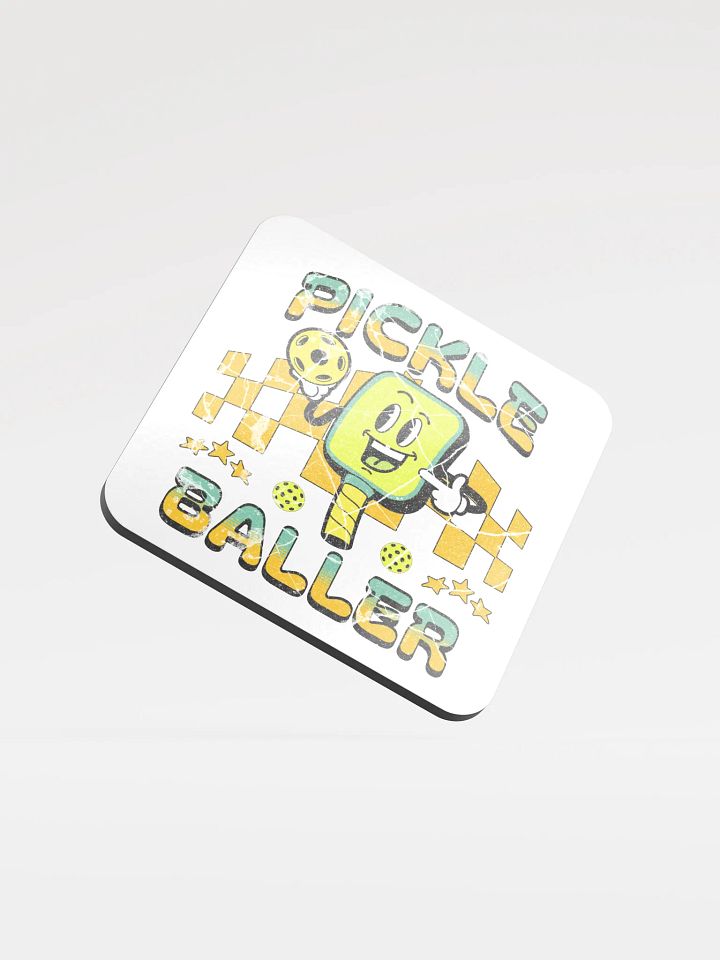 Pickle Baller Pickleball Funky Coaster product image (2)