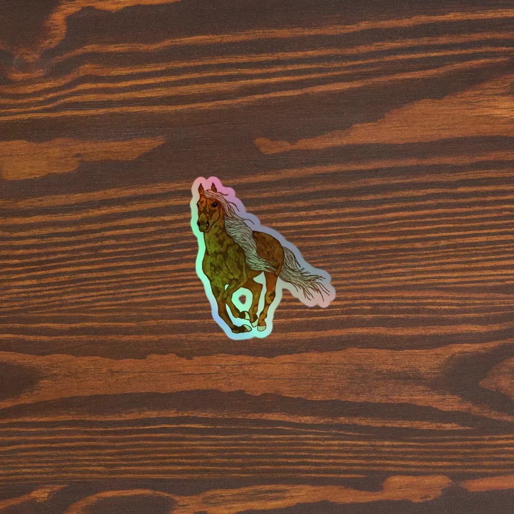 Ember Holographic sticker product image (5)